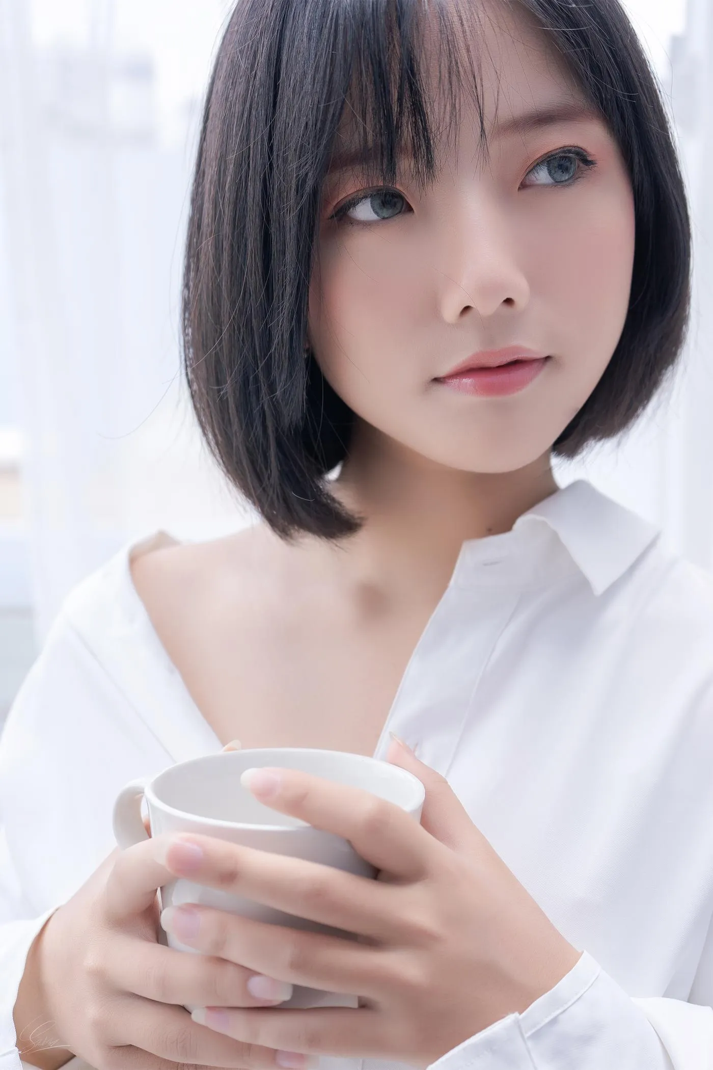 Messie Huang – NO.08 Boyfriends shirt [26P]插图5